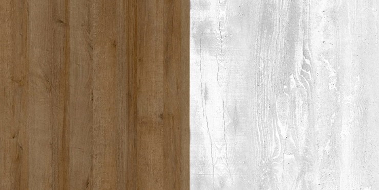 Угловой шкаф Пайн, ПП6, Дуб Крафт/Бетон Пайн в Благовещенске - изображение 2