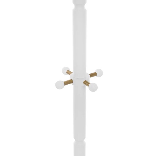 Вешалка напольная Leset Галант-2 (белый) в Благовещенске - изображение 2
