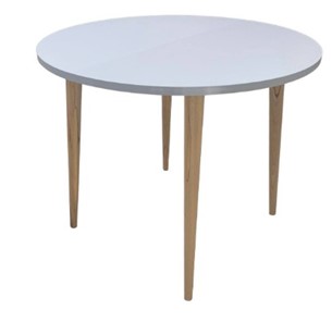Кухонный стол круглый Серый камень 90*90 см ЛДСП в Благовещенске