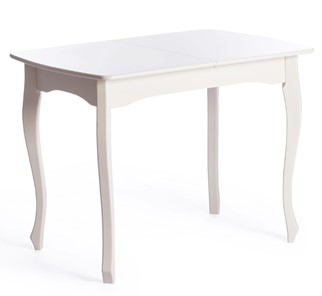 Кухонный раздвижной стол Caterina Provence, бук/мдф, 100+30x70x75, Ivory white арт.19129 в Благовещенске