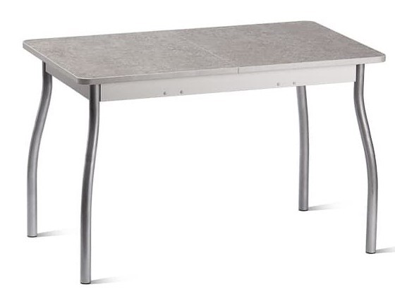 Кухонный стол Орион.4 1200, Пластик Урбан серый/Металлик в Благовещенске - изображение