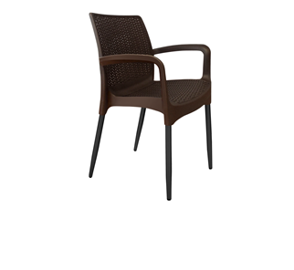 Обеденный стул SHT-ST68/S424-С (коричневый/черный муар) в Благовещенске