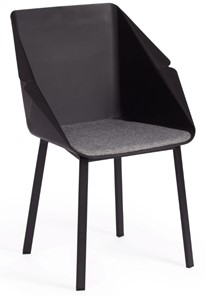 Кухонный стул DORO (mod. 8088) 55х46х89  Black (Черный) / Grey (Серый) 1509 арт.19691 в Благовещенске