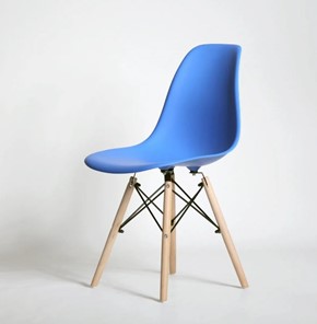 Обеденный стул DSL 110 Wood (синий) в Благовещенске