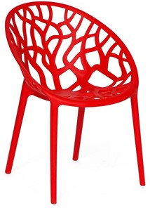 Кресло BUSH (mod.017) пластик 60*58,5*80 красный, арт.11726 в Благовещенске