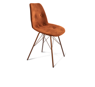 Обеденный стул SHT-ST29-C2 / SHT-S37 (песчаная буря/медный металлик) в Благовещенске