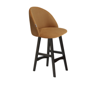 Полубарный стул SHT-ST35 / SHT-S65-1 (горчичный/венге) в Благовещенске