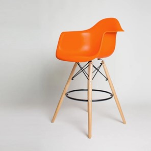 Барный стул DSL 330 Wood bar (оранжевый) в Благовещенске