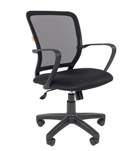 Офисное кресло CHAIRMAN 698 black, ткань, цвет черный в Благовещенске