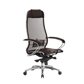 Офисное кресло Samurai S-1.04, темно-коричневый в Благовещенске - предосмотр