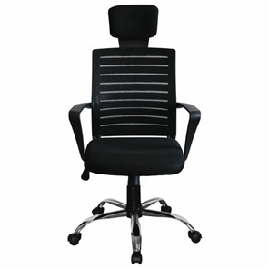 Офисное кресло Brabix Victory MG-016 (подголовник, хром, черное) 531924 в Благовещенске