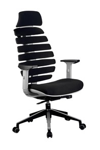 Компьютерное кресло Riva Chair SHARK (Черный/серый) в Благовещенске