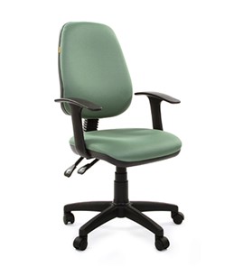 Компьютерное кресло CHAIRMAN 661 Ткань стандарт 15-158 зеленая в Благовещенске - предосмотр