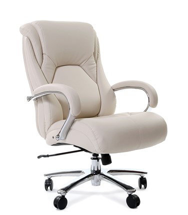 Кресло офисное CHAIRMAN 402, белый в Благовещенске - изображение