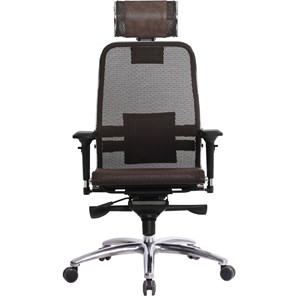 Кресло компьютерное Samurai S-3.04, темно-коричневый в Благовещенске - предосмотр 1