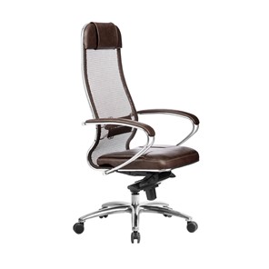 Офисное кресло Samurai SL-1.04, темно-коричневый в Благовещенске - предосмотр 2
