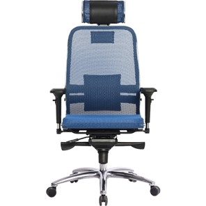 Офисное кресло Samurai S-3.04, синий в Благовещенске - предосмотр 1