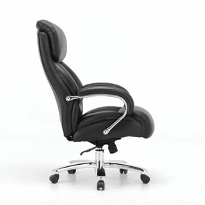Кресло компьютерное Brabix Premium Pride HD-100 (натуральная кожа, черное) 531940 в Благовещенске - предосмотр 1