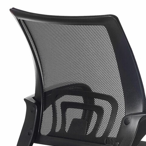 Кресло Brabix Fly MG-396 (с подлокотниками, сетка, черное) 532083 в Благовещенске - изображение 6