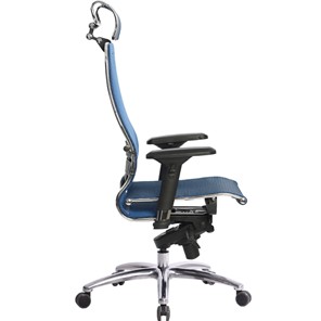 Офисное кресло Samurai S-3.04, синий в Благовещенске - предосмотр 2