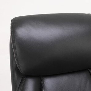 Кресло компьютерное Brabix Premium Pride HD-100 (натуральная кожа, черное) 531940 в Благовещенске - предосмотр 4