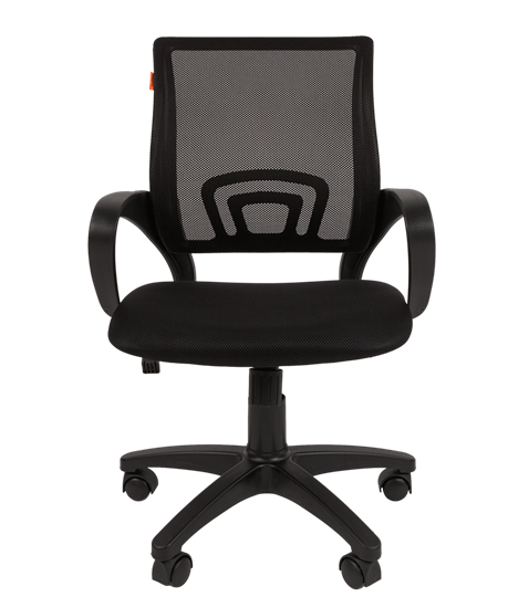Кресло компьютерное CHAIRMAN 696 black Сетчатый акрил DW62 черный в Благовещенске - изображение 1