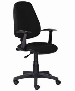 Офисное кресло Brabix Comfort MG-321, регулируемая эргономичная спинка, ткань, черное в Благовещенске