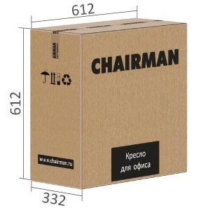 Кресло офисное CHAIRMAN 661 Ткань стандарт 15-21 черная в Благовещенске - изображение 5