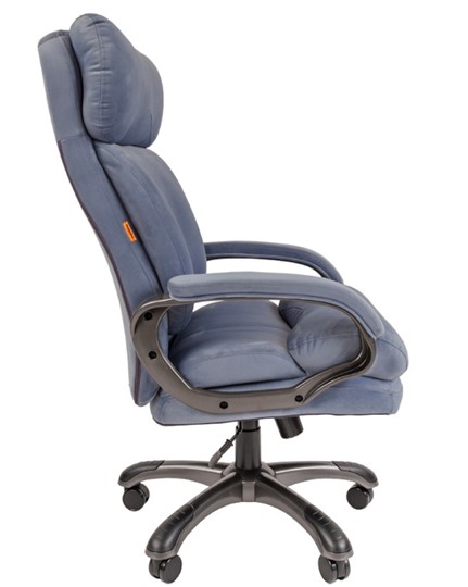 Офисное кресло CHAIRMAN HOME 505, велюр голубое в Благовещенске - изображение 4