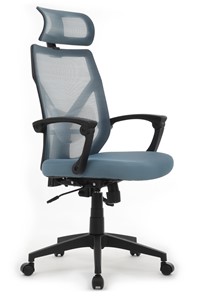 Офисное кресло Design OLIVER W-203 AC, Синий в Благовещенске - предосмотр