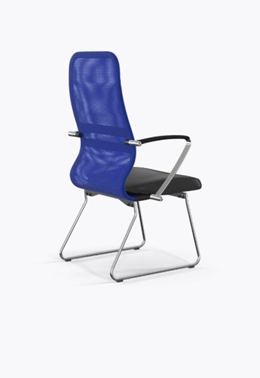 Кресло офисное Ergolife Sit 8 B2-9K - X1+Extra (Синий-Черный) в Благовещенске - изображение 1