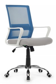 Офисное кресло RCH 1029MW, серый/синий в Благовещенске - предосмотр