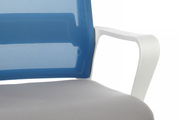 Офисное кресло RCH 1029MW, серый/синий в Благовещенске - предосмотр 5
