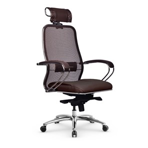 Кресло офисное Samurai SL-2.04 MPES Темно-коричневый в Благовещенске
