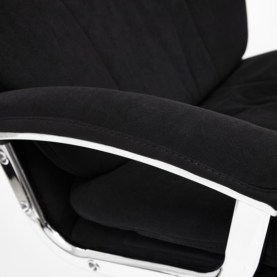 Компьютерное кресло SOFTY LUX флок, черный, арт.13594 в Благовещенске - изображение 10