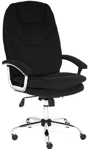 Компьютерное кресло SOFTY LUX флок, черный, арт.13594 в Благовещенске - предосмотр