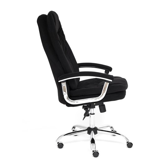 Компьютерное кресло SOFTY LUX флок, черный, арт.13594 в Благовещенске - изображение 5