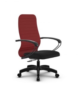 Кресло офисное SU-CK130-10P PL красный/черный в Благовещенске