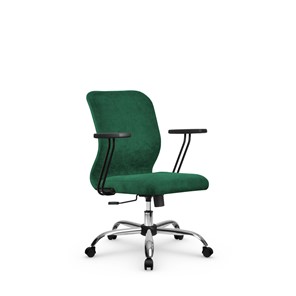 Офисное кресло SU-Mr-4/подл.109/осн.003  зеленый в Благовещенске