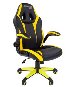 Офисное кресло CHAIRMAN GAME 15, цвет черный / желтый в Благовещенске
