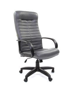 Офисное кресло CHAIRMAN 480 LT, экокожа, цвет серый в Благовещенске