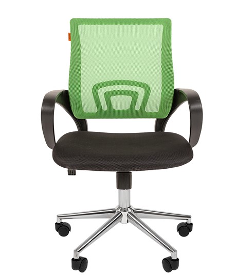 Кресло офисное CHAIRMAN 696 CHROME Сетка TWA-31 (зеленый) в Благовещенске - изображение 2
