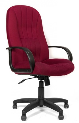 Офисное кресло CHAIRMAN 685, ткань TW 13, цвет бордо в Благовещенске - изображение