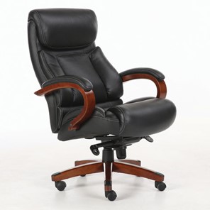 Кресло Brabix Premium Infinity EX-707 (дерево, натуральная кожа, черное) 531826 в Благовещенске