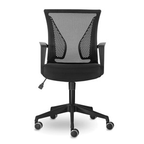 Офисное кресло Brabix Wings MG-309 (пластик черный, сетка, черное) 532015 в Благовещенске