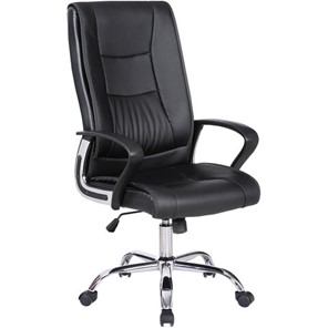 Компьютерное кресло Brabix Forward EX-570 (хром, экокожа, черное) 531837 в Благовещенске