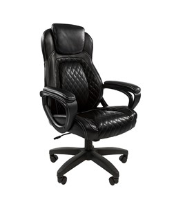 Кресло CHAIRMAN 432, экокожа, цвет черный в Благовещенске - предосмотр