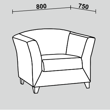 Кресло для отдыха Нео 50 в Благовещенске - изображение 2