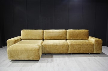 Угловой диван с оттоманкой Бостон 3510х1700 мм в Благовещенске