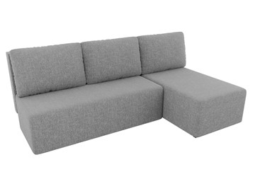 Угловой диван с оттоманкой Поло, Серый (рогожка) в Благовещенске - предосмотр 3
